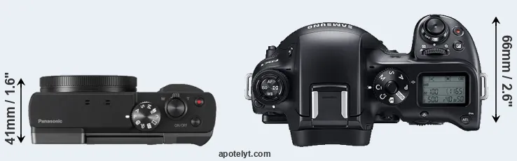 Compare ZS70 versus NX1 top