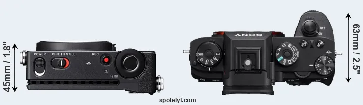 Compare fp L versus A9 top